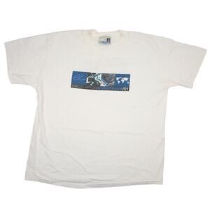 Vintage 2001 Eric Clapton World Tour Graphic T Shirt